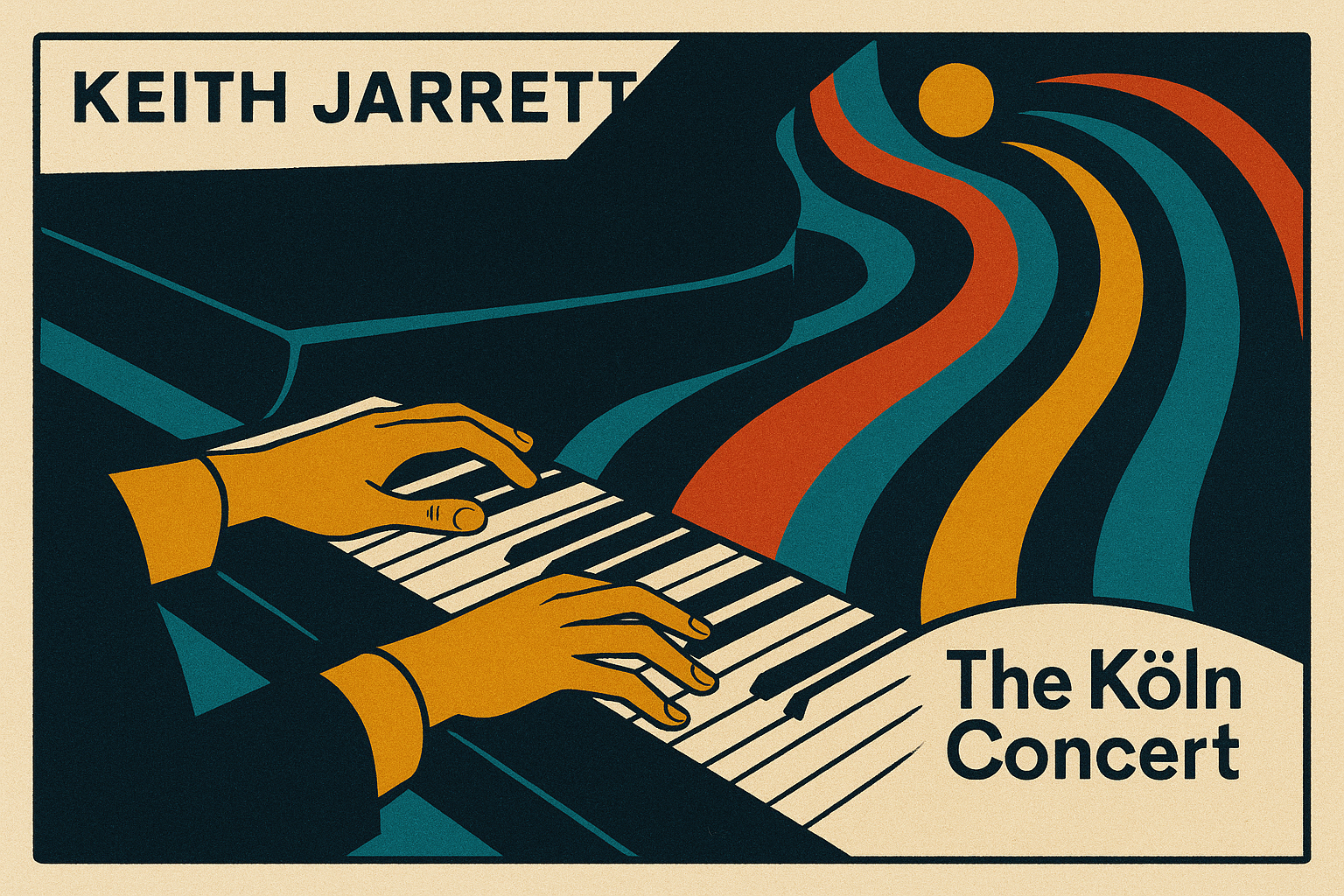 Обложка Keith Jarrett — The Köln Concert