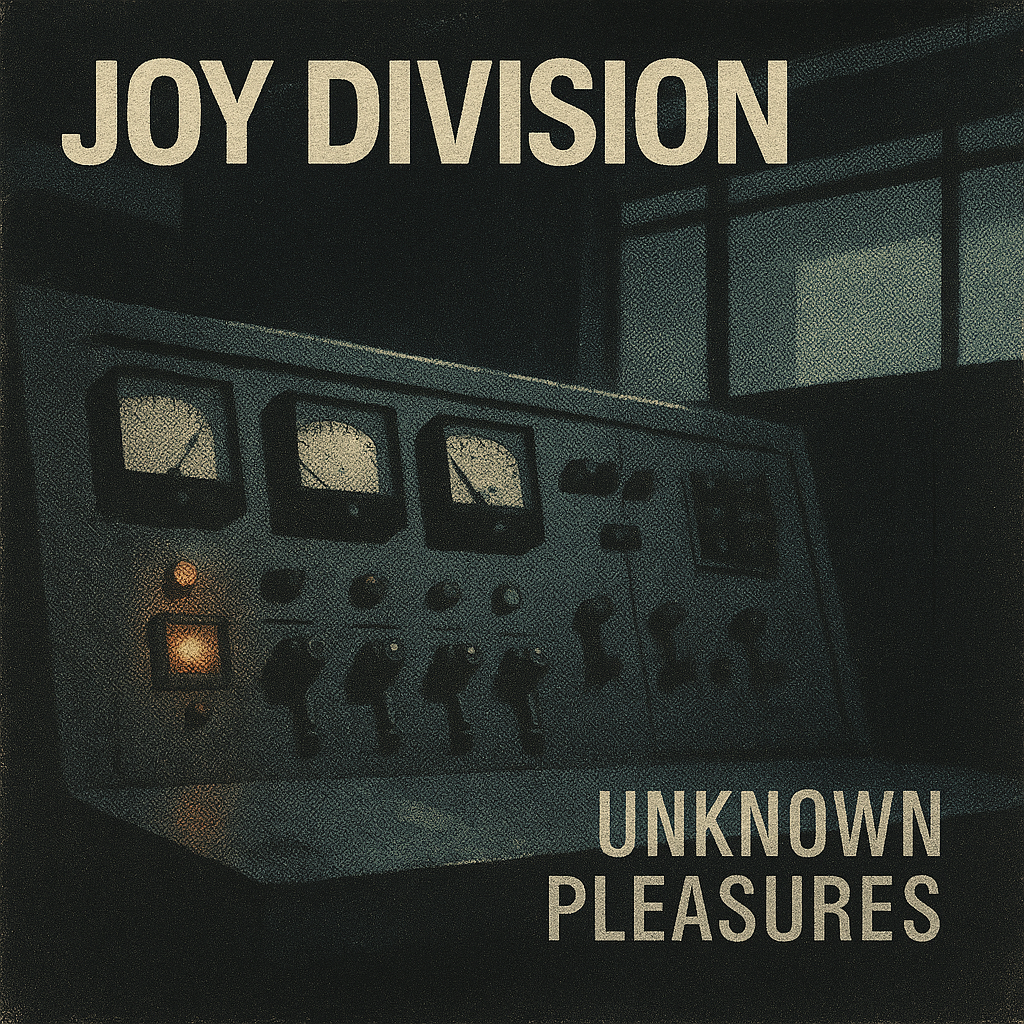 Обложка Joy Division — Unknown Pleasures