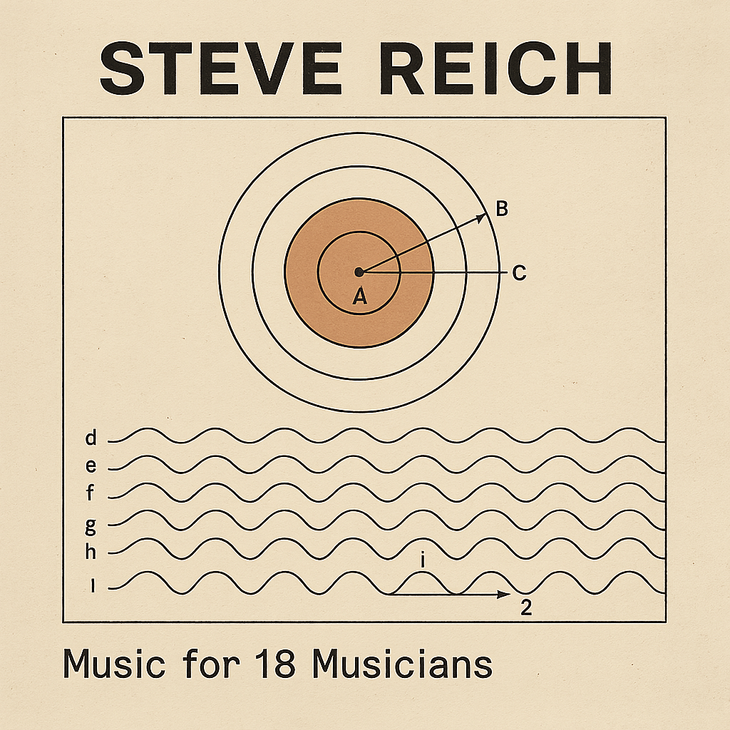 Обложка Steve Reich — Music for 18 Musicians