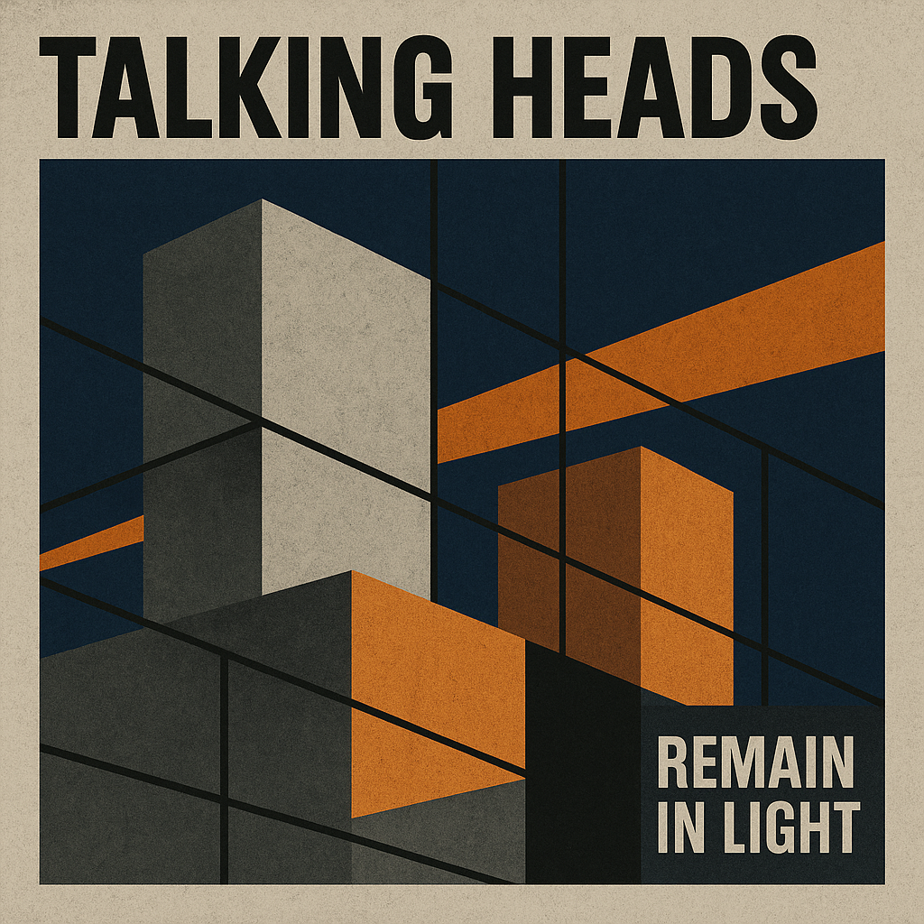 Обложка Talking Heads — Remain in Light