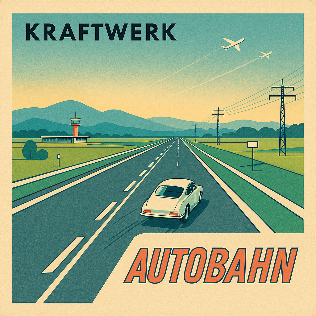 Обложка Kraftwerk — Autobahn